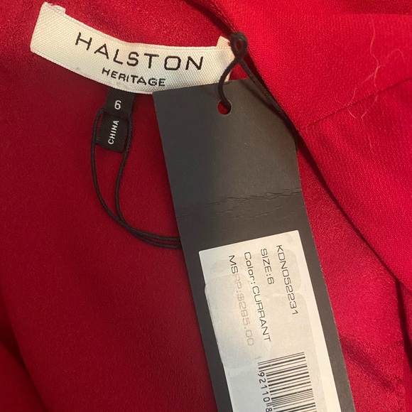 NWT Halston Heritage Drape Dolman A Line Dress - Picture 12 of 13